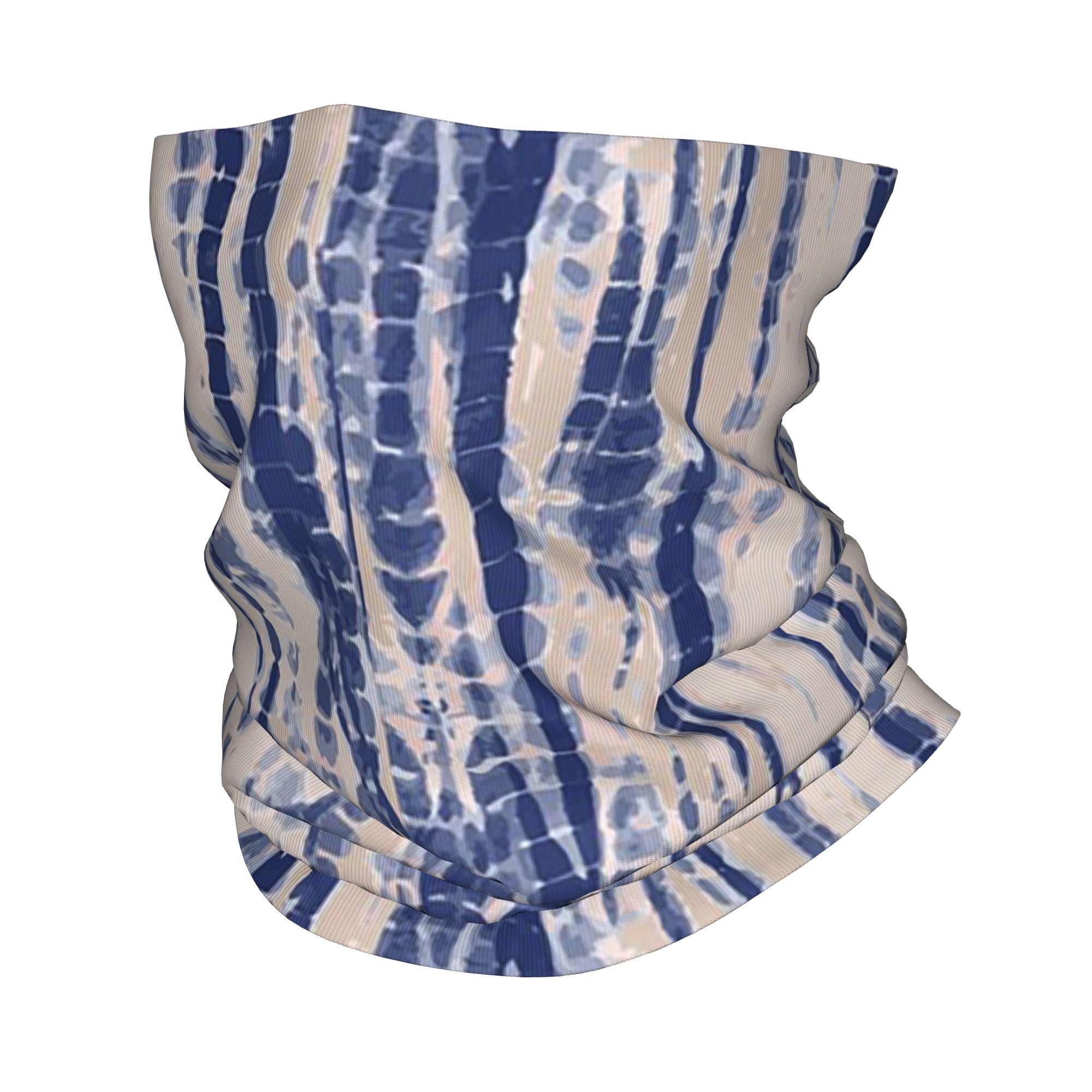 Shibori Tie Dye - Indigo tie dye shibori print Bandana