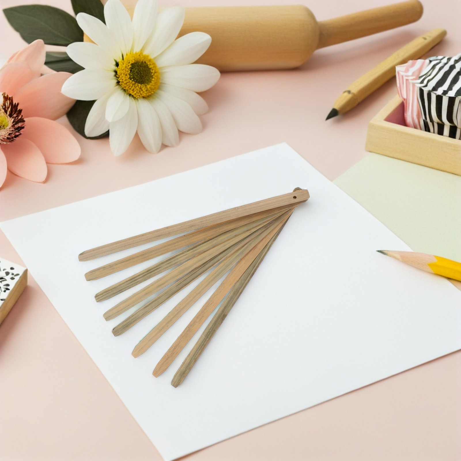 15pcs Blank Folding Frame Bamb - Fan Sensu Folding review and price