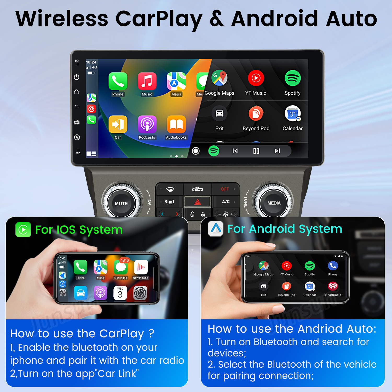 Junsun AI Voice Car Stereo Rad - Japanese Lifestyle Video review and price
