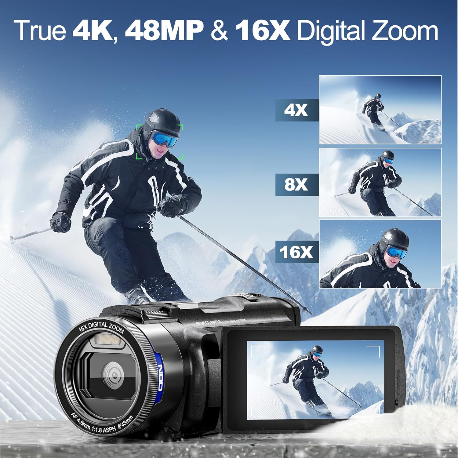 NBD 4K Camcorder Video Camera  - Japanese Lifestyle Video review and price