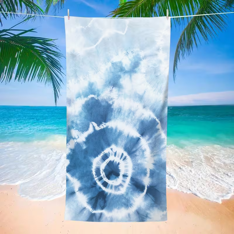 Boho Indigo Spiral Tie-Dye Bea - Shibori Tie Dye review and price