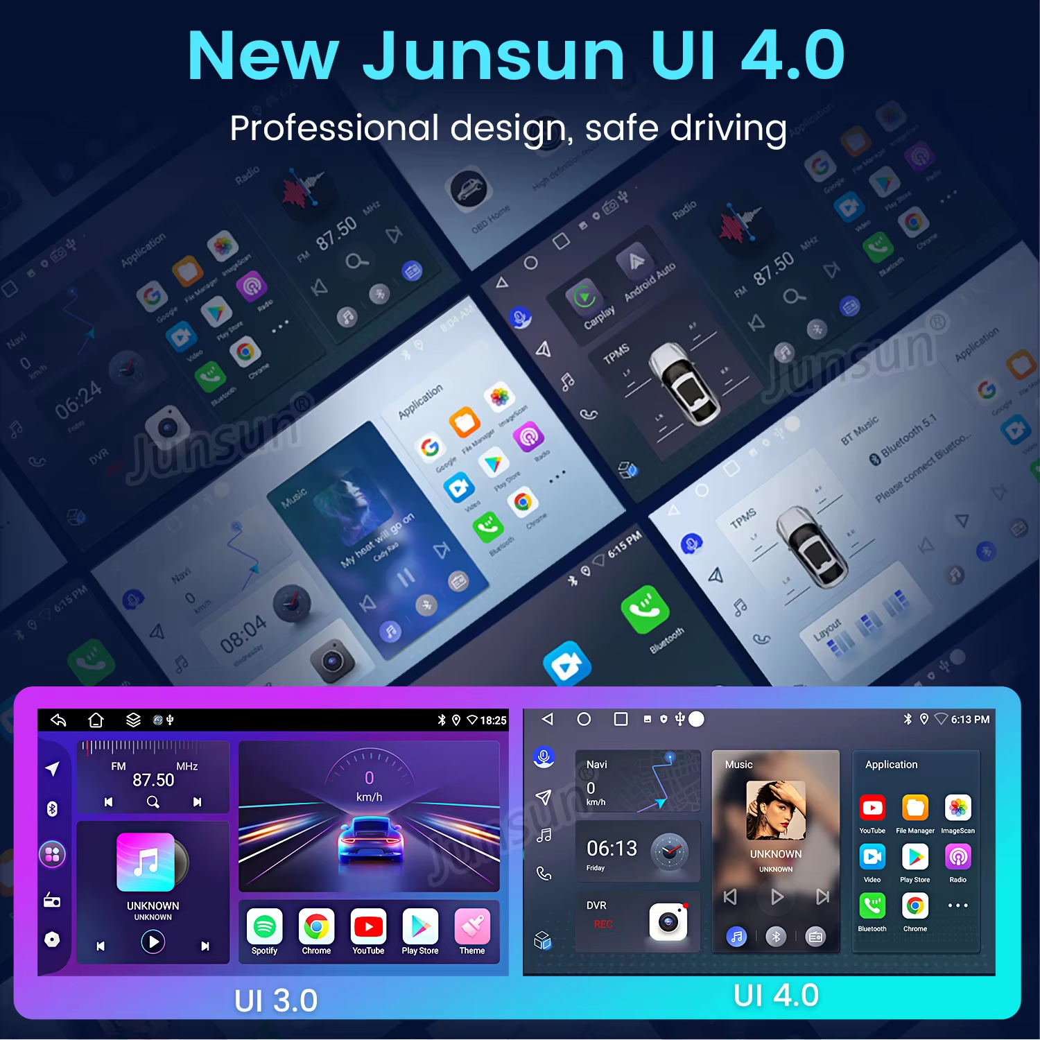 Junsun AI Voice Car Stereo Rad - Japanese Lifestyle Video review and price