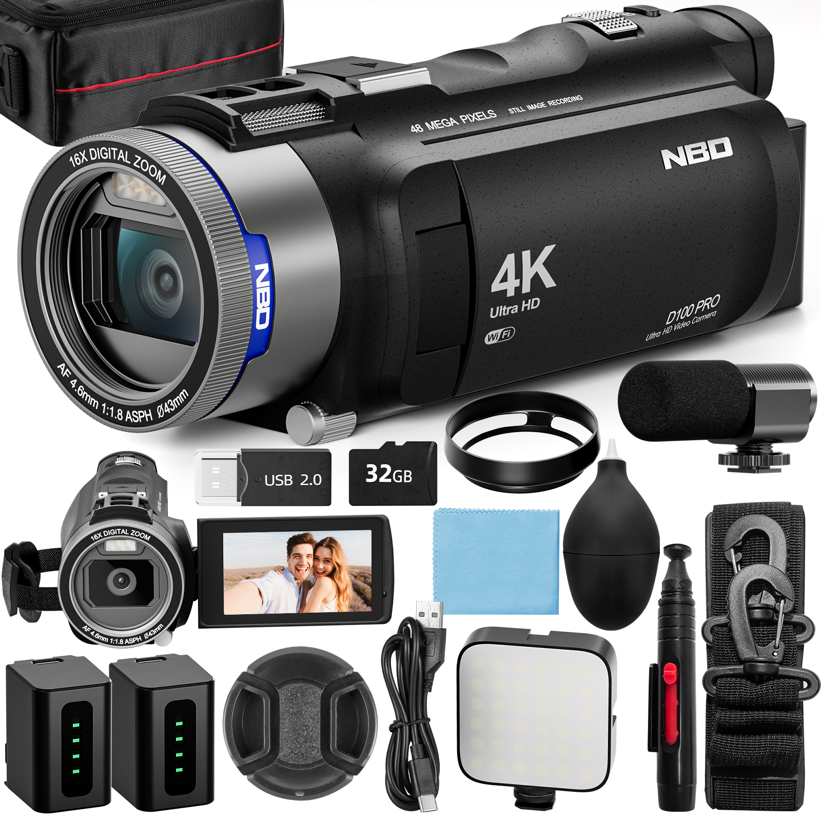 NBD 4K HD&48MP Camcorder Video - Japanese Lifestyle Video review and price