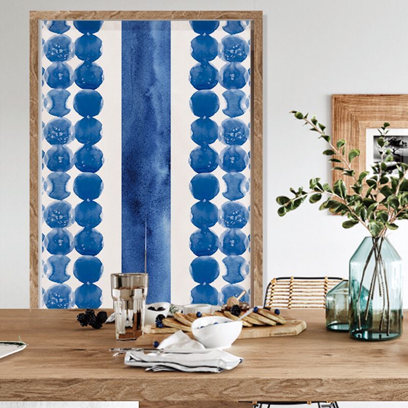 Indigo Japanese Door Curtain S - Shibori Tie Dye review and price